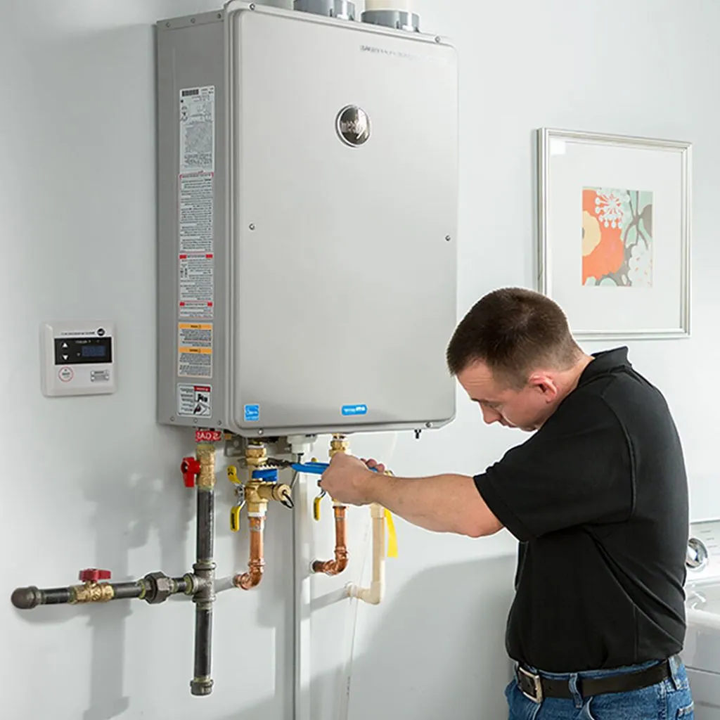 tankless water heater repair in Marks, MS